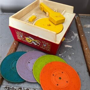 Fisher-Price record player. #995 Vintage.